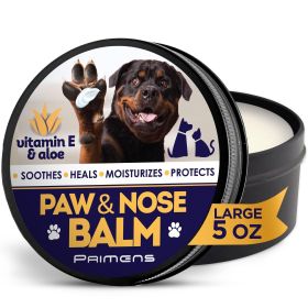 Natural Dog Paw Balm Dog Paw Protection for Hot Pavement Dog Paw Wax for Dry Paws and Nose Canine Paw Moisturizer for Cracked Paws Cream Butter f